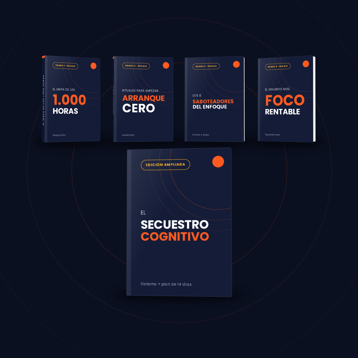 Pack El Secuestro Cognitivo: el libro principal y los 4 ebooks de regalo